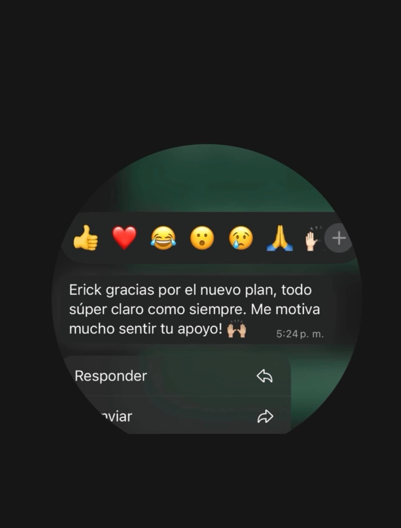 Testimonio de cliente sobre coaching 1 a 1 con Erick Camacho.