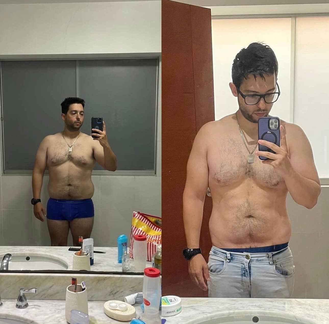 Transformación destacada 6 — resultado de cliente Fit By Erick